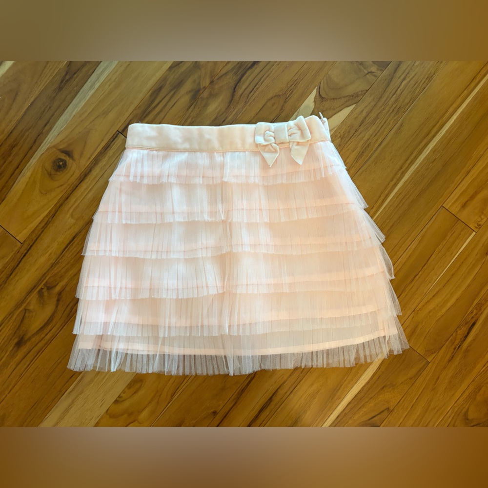 Janie and Jack Cream Bubble Mini Skirt - Picture 2 of 3